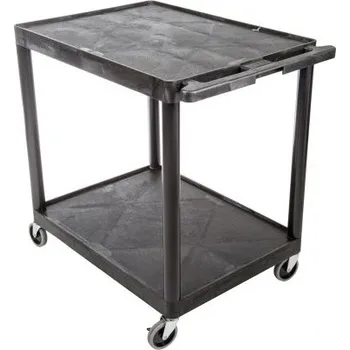 Vozík 2 úrovně PE 810 x 610mm nosnost 180kg RS PRO