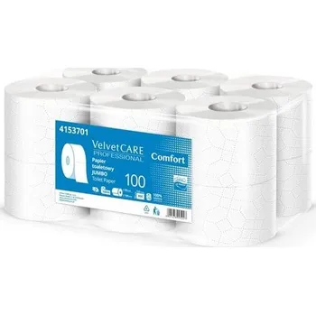 Toaletní papír Toal.papír jumbo Velvet Prof-2vrstvý,celulóza,18cm