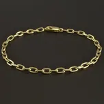 Goldpoint Zlatý žebrácký náramek Váha: 5.94 g, Délka: 18 cm