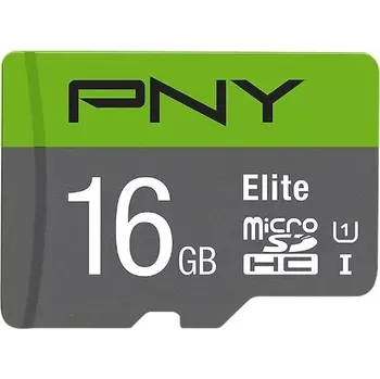 Paměťová karta Paměťová karta microSDHC PNY Elite 16 GB UHS‑I U1