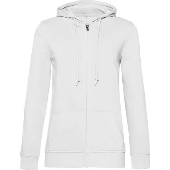 Dámská mikina Inspire Zipped Hood mikina s kapucí dámská L White