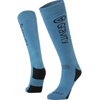 Příslušenství na snowboard Gravity ICON steel blue snb podkolenky EU 39,5-43
