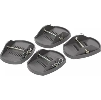 Příslušenství ke karavanu Podložky pod stabilizační nohy - sada 4ks