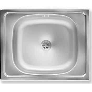 Nerezový dřez Nerezový dřez Novaservis 40x50 cm s přepadem DR40/50A