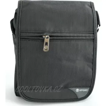Pánská taška přes rameno Sport 5018 černá - lehká, textilní s nastavitelným popruhem | Cooltovka.cz