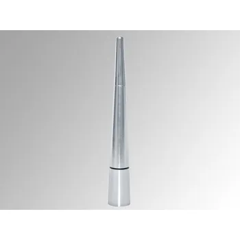 Autoanténa Teleskopická hliníková střešní anténa, stříbrná, 1ks