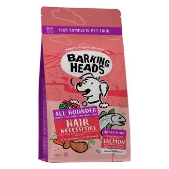 Krmivo pro psa BARKING HEADS All Hounder Hair Necessities Salmon 2kg