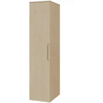 Šatní skříň LXST 5 - 42 šatní skříň, 1-dveřová, tyč, levá, 1800x400x600, bříza světlá
