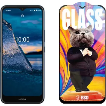 3D Ochranné tvrzené sklo na Nokia C5 Endi - Mr. Cat ESD