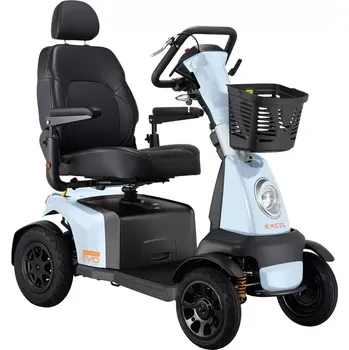 Elektrický invalidní skútr Excel Galaxy Plus EVO - 40, Světle modrá