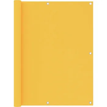 Markýza Balkónová zástěna žlutá 120 x 300 cm oxfordská látka IM_135028