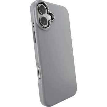 Pouzdro na mobilní telefon Picasee Premium case MagSafe na Apple iPhone 16 Plus - Vlastní gravírování - Šedá