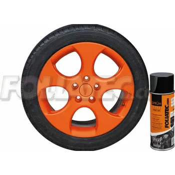 Barva ve spreji Fólie ve spreji (plastidip) FOLIATEC oranžová matná 400ml