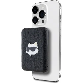 Powerbanka Karl Lagerfeld Embossed Choupette Head MagSafe Powerbanka 5000mAh