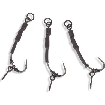 Rybářský háček Anaconda háček Piercer Ronnie Rig Curve Shank Micro Barb Velikost 6, 3ks/bal