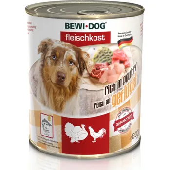 Krmivo pro psa Bewi Dog Bewi Dog Bohaté na drůbež 800 g