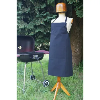 Kuchyňská zástěra Černá Zástěra Zástěra | Uni