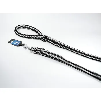Vodítko pro psa PROFIZOO Vodítko HUGO (20mm x 150cm) černo-šedá