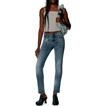 Dámské džíny DŽÍNY DIESEL 2015 BABHILA TROUSERS BLUE