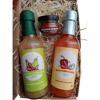 Omáčka chilli-semena Jemně pálivý balíček