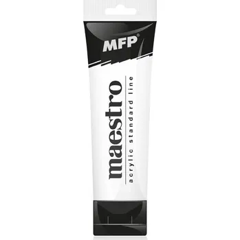 Vodová barva Akrylová barva MFP Maestro 75ml - bílá 6300630