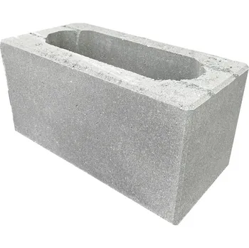 plotová tvarovka Tvárnice plotová BEST MURO I bílá 200×400×200 mm