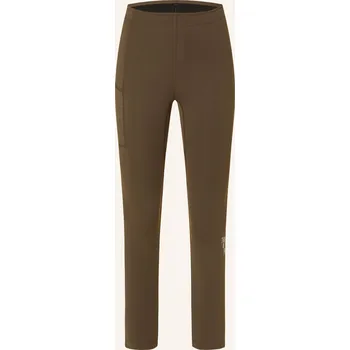 Pas Normal Studios Dámské Běžecké Legíny Balance, khaki, 36