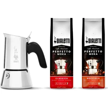 Moka konvice Bialetti konvice Venus Indukce nerez 6 šálků, 0,3 l + 2x káva
