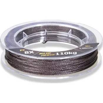 Uni Cat šňůra na návazce Knock Out Leader 8-X, 0,8 mm, 82 kg, 25 m