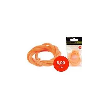 Vrhač návnad GUMA DO PRAKU ENERGOTEAM ČERVENÁ DUTÁ 6mm/60cm