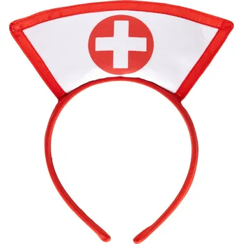 Karnevalový doplněk Čelenka zdravotní sestřička