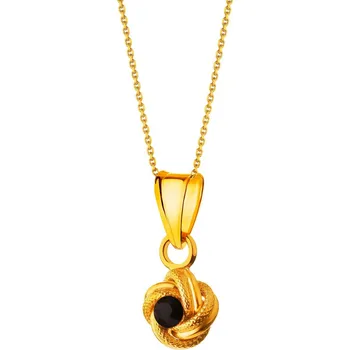 Přívěsek Zlatý přívěsek se zirkonem - AP534-0147