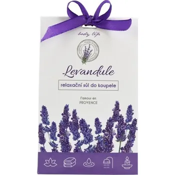 Koupelová sůl Sůl do koupele Levandule 80g