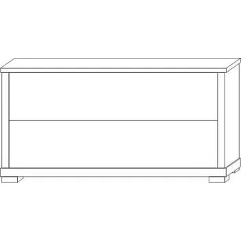 Předsíňová stěna Nábytek PEGAS s.r.o. Komoda 2 ZÁSUVKY KACPER