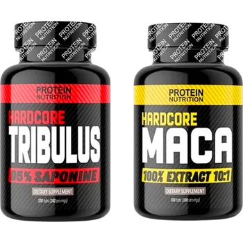 Anabolizér Hardcore Maca + Hardcore Tribulus 95% - Protein Nutrition Balení: 100 tbl. + 100 tbl.