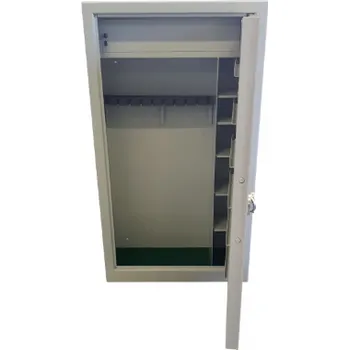 Trezor Justra Kombinovaná skříň na deset zbraní ZJ 10 VARIANT 10R, tmavě šedá