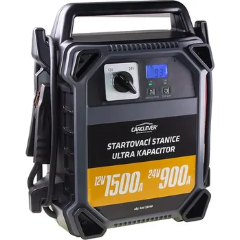 Výfuk pro motocykl PROFI Startovací zdroj (JumpStarter / kapacitor) 12V/1500A, 24V/900A
