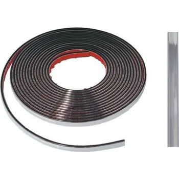 Ochranný autopotah Lišta samolepící gumová - 8m, 13mm