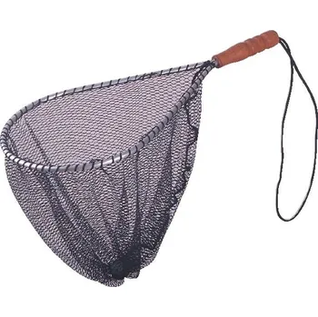 Podběrák Raketový podběrák s dřevěnou rukojetí