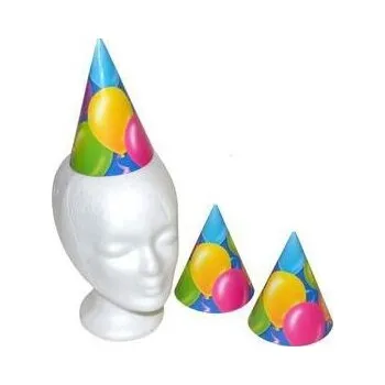 Party dekorace Kloboučky BALONKY 6ks W818431