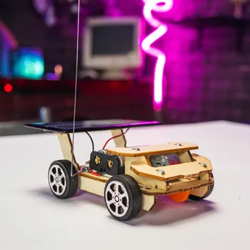 ostatní stavebnice FYFT Auto se solárním pohonem na dálkové ovládání - elektronická stavebnice