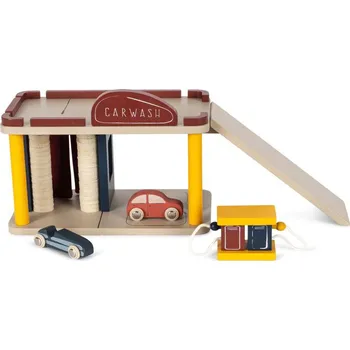 Dřevěná hračka Konges Slojd Dřevěná automyčka Konges Sløjd Wooden Car Wash