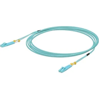 Síťový kabel Ubiquiti UACC-OFC-MM-5M, 10 Gbps OM3 Duplex LC Cable, 5m