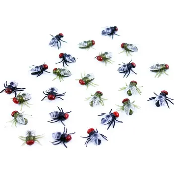 Party dekorace Dekorace Halloween mouchy v sáčku