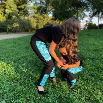 Dětské softshelové kalhoty - mandaly Velikost: 80