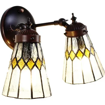 Nástěnné svítidlo Clayre & Eef - Nástěnná lampa Tiffany VINTAGE STREET 5LL-6210