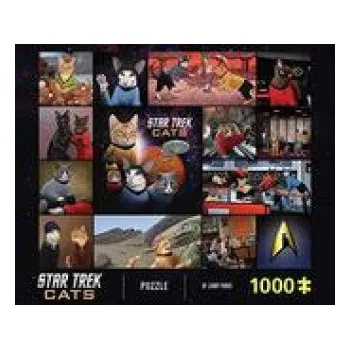 Puzzle Star Trek Cats 1000-Piece Puzzle – Chronicle Books (EN)