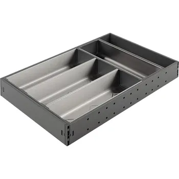 Příborník do zásuvky STRONG StrongMax příborník kompletní sada H=450, Š=276mm šedá, včetně 4 misek