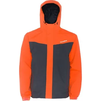 Rybářské oblečení Bunda Grundéns Full Share Jacket Orange/Gray Velikost XXL