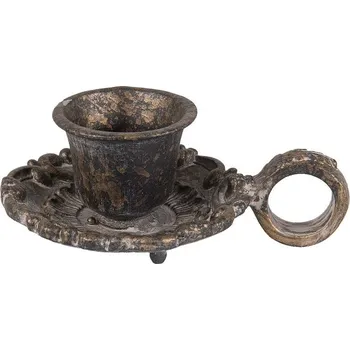 Svícen Clayre & Eef - Kovový svícen 6Y2595